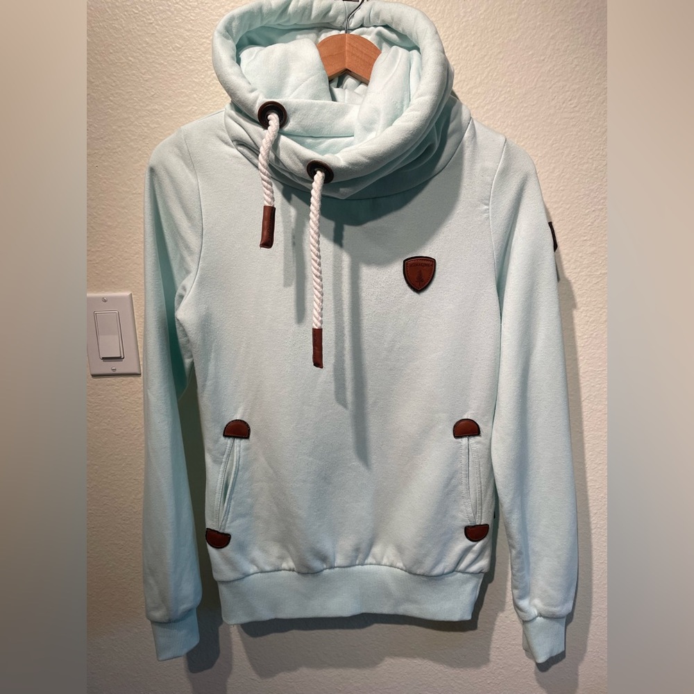 SALE Wanakome Mint Hooded Sweatshirt - Size Small